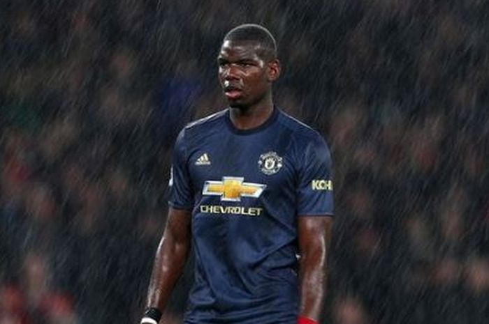 Gelandang Manchester United, Paul Pogba.