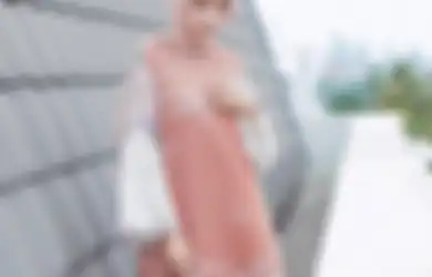 5 Model Tunik Lebaran Manis ala Selebgram Hamidah Rachmayanti. Modis!