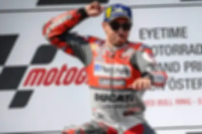 Pembalap Ducati, Jorge Lorenzo.