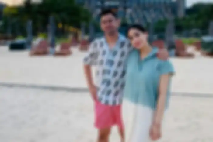 Nagita Slavina dan Raffi Ahmad berlibur di Bali