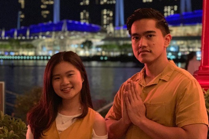 Cantiknya calon menantu Jokowi Felicia Tissue saat wisuda bareng Kaesang Pangarep di Singapura