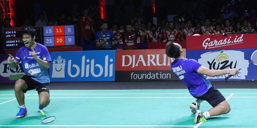 Djarum Superliga Badminton 2019 - Akbar/Berry Pastikan PB Djarum Pecah Telur