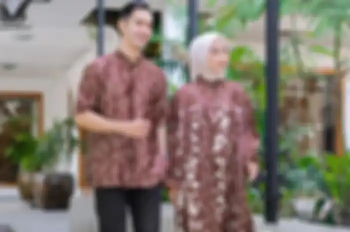 Baju lebaran couple 2024 di Shopee