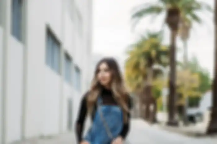 Overall jeans