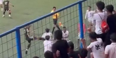 Sebelum Fadly Alberto, Pemain Dewa United U-20 Juga Lakukan Tendangan Kungfu ke Bhayangkara FC U-20