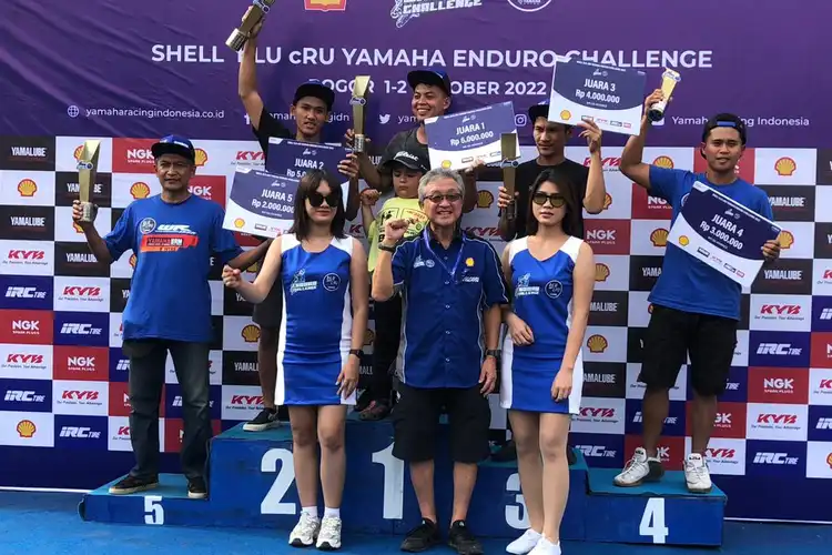 Daftar Pemenang Balap Shell bLU cRU Yamaha Enduro Challenge 2022