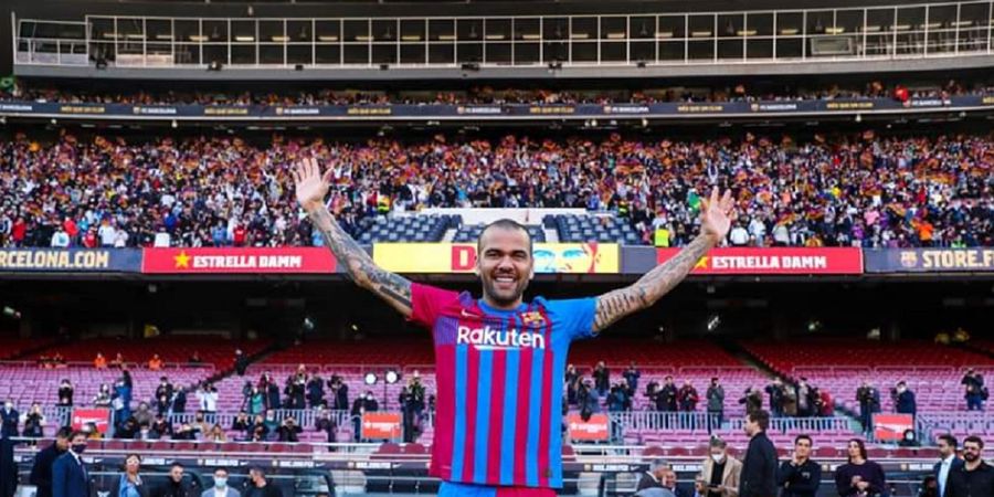 Dani Alves di Barcelona - Gajinya Cuma Rp16 Ribu, Dendanya Capai Rp1,6 Triliun