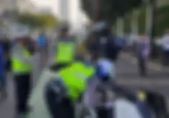 Gara-gara Ulah Oknum Pemotor, Polisi di Palembang Gelar Tilang Manual Lagi