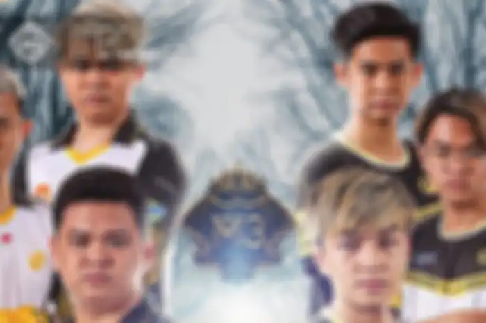 Poster pertandingan RRQ Hoshi vs ONIC PH di M3 World Champiosnhip.