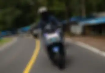 Touring ke Naringgul, Aerox Alpha Libas Tanjakan Tanpa Ngos-ngosan