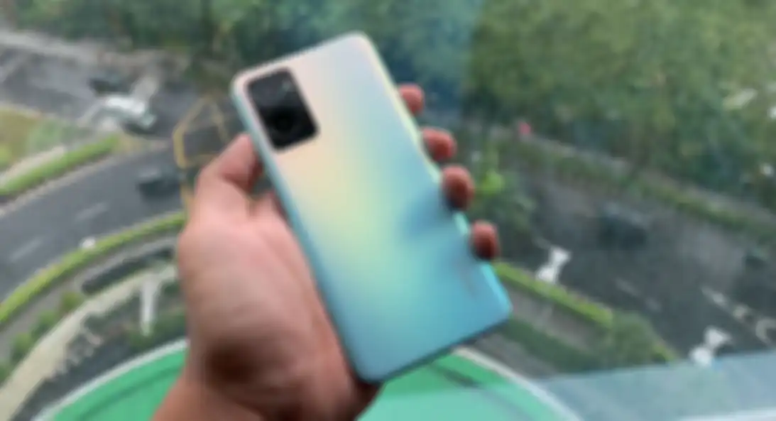 OPPO A76 Glowing Blue