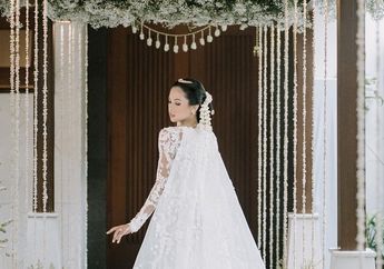 Tampil Cantik Paripurna dalam Balutan Kebaya Putih hingga Tulis Caption Misterius, Maudy Ayunda Resmi Menikah Hari Ini?