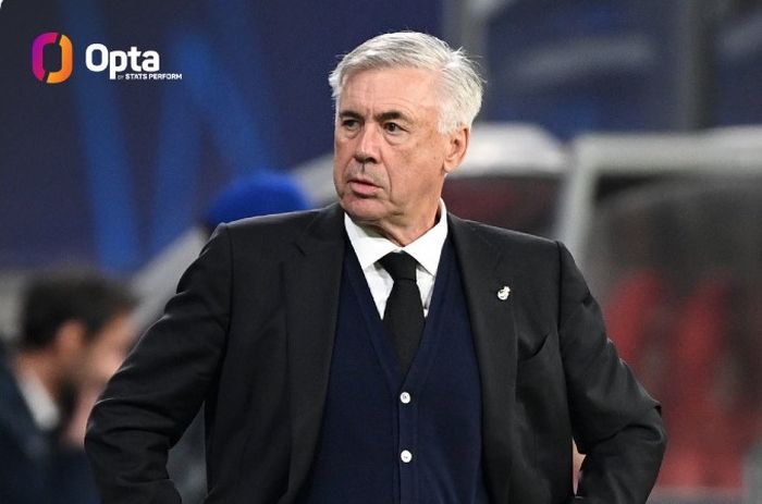 Pelatih Real Madrid, Carlo Ancelotti.