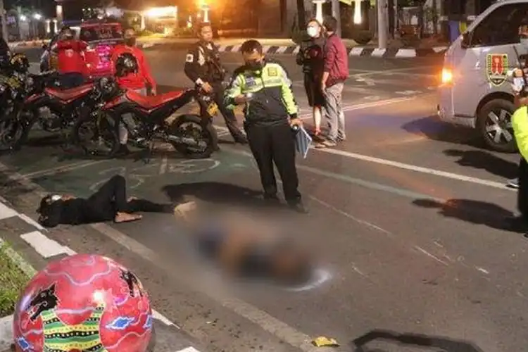 Waspada Begal Sadis Beraksi, Main Tendang Motor Sampai Meregang Nyawa
