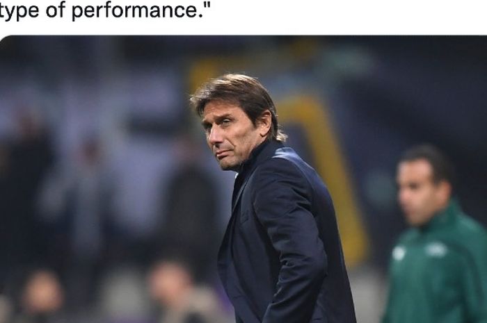 Eks pelatih Tottenham Hotspur, Antonio Conte.