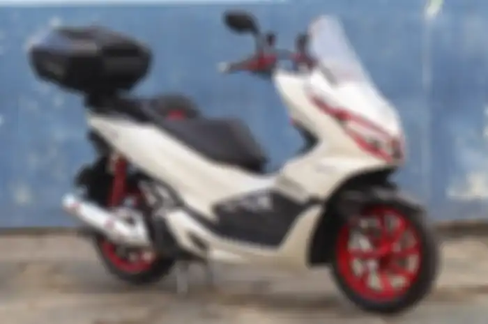  Modifikasi Jok All New Honda PCX 150 Tampil Makin Mewah!