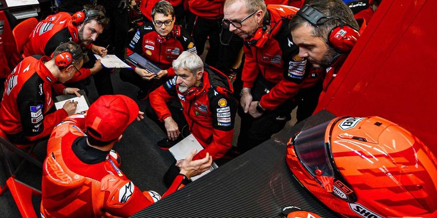 Tanda dari Hari Pertama di Ducati, Marc Marquez dan Francesco Bagnaia Tunjukkan Potensi Duet Serasi