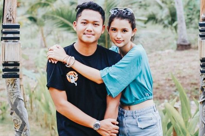 Azriel Hermansyah dan Sarah Menzel