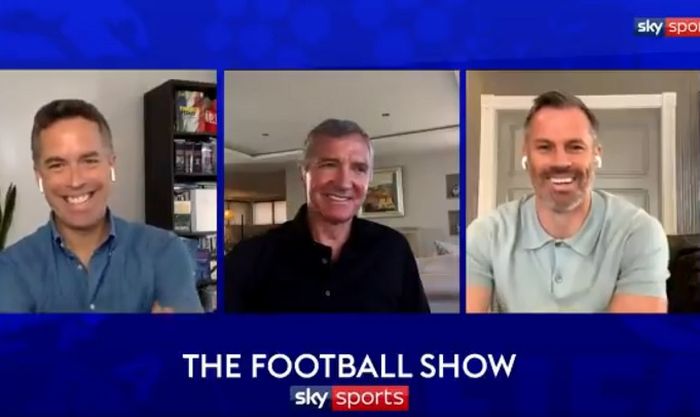 Gelandang legendaris Liverpool, Graeme Souness (tengah).