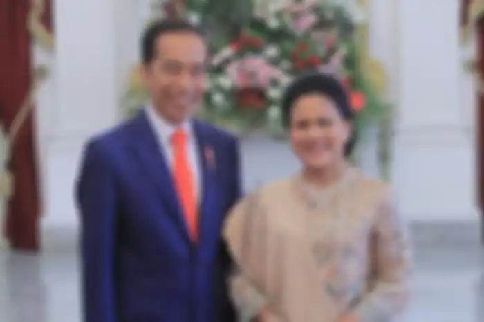 Presiden Jokowi bersama Ibu Iriana 