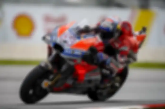 Desmosedici GP18 sering high side crash