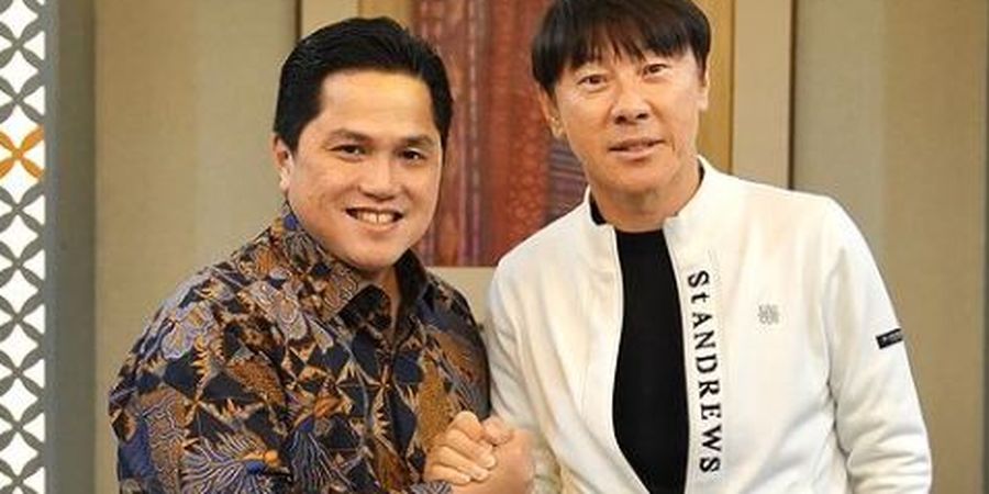 Salam Perpisahan Shin Tae-yong: Semua Prestasi Timnas Indonesia Dicapai Berkat Erick Thohir!