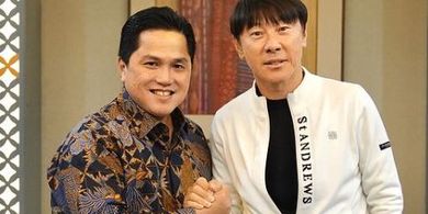 Media Korea Soroti Hubungan Shin Tae-yong dengan Erick Thohir: Teman Seumuran, tapi Sebenarnya...