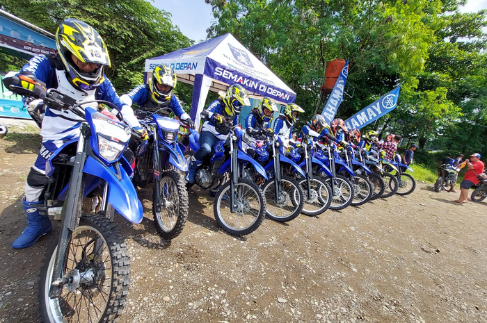 Yamaha gelar trabasan pakai WR 155R