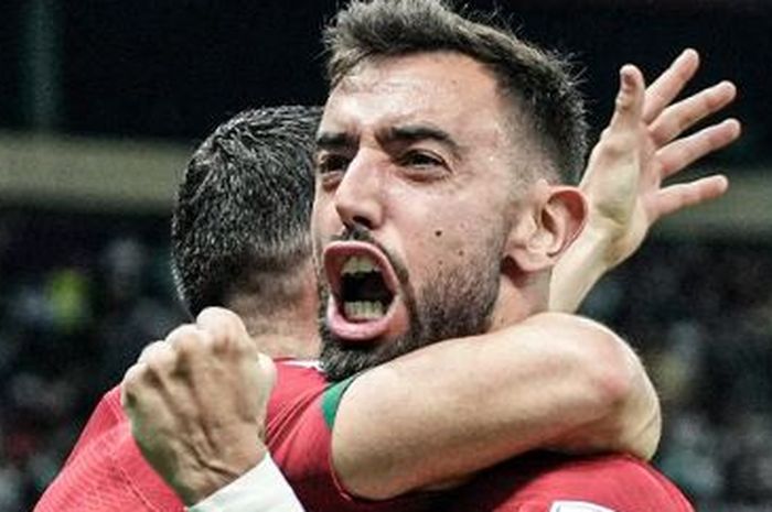 Bruno Fernandes, kapten Manchester United yang memalukan.