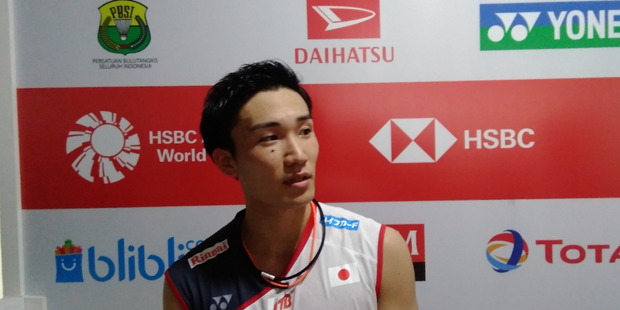 Singapore Open 2019 - Nyaris Kalah, Momota Akui sedang Tidak Fit