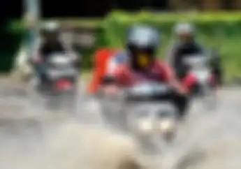 Ciamis Dilanda Banjir Hari Ini, Pemotor Jangan Asal Terabas Genangan Air