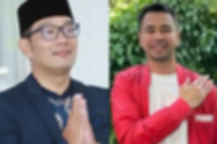 Raffi Ahmad dan Gubernur Jawa Barat Ridwan Kamil