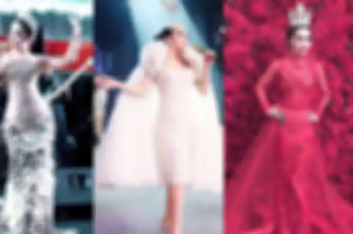 Deretan penampilan cetar Syahrini mengenakan sepaket fashion item glamor yang mencuri perhtaian