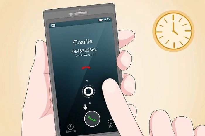 Lakukan panggilan telepon dengan cepat dan singkat
