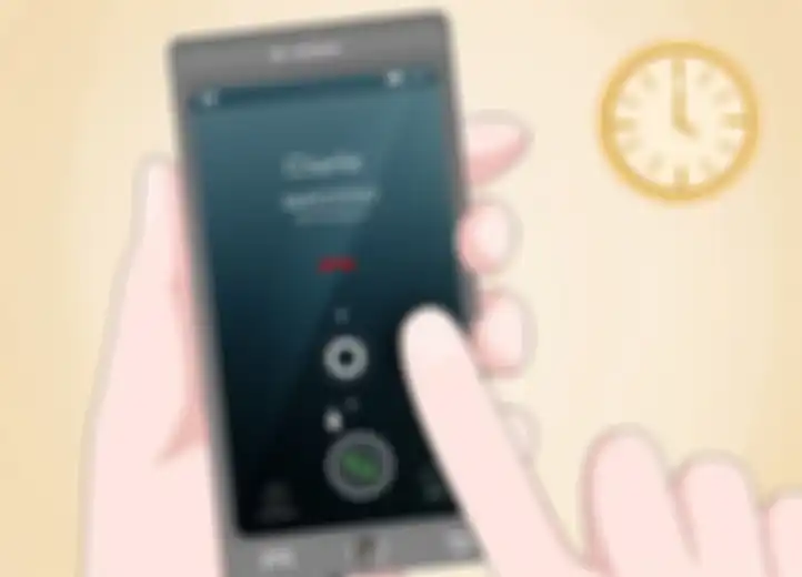Lakukan panggilan telepon dengan cepat dan singkat