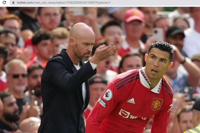 Pelatih Manchester United, Erik ten Hag, mengaku benci melihat permainan skuad asuhannya yang kerap melakukan crossing kepada Cristiano Ronaldo saat melawan Aston Villa di Liga Inggris.