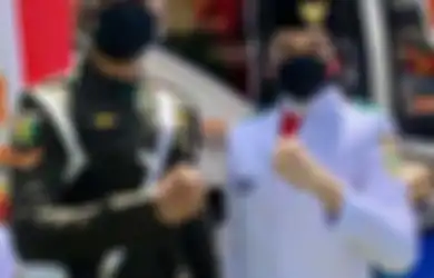 Foto Ardelia Muthia Zahwa Banyak Dicari, Ternyata Ayah Pembawa Baki Bendera Merah Putih Bekerja di Ladang Uang Erick Thohir