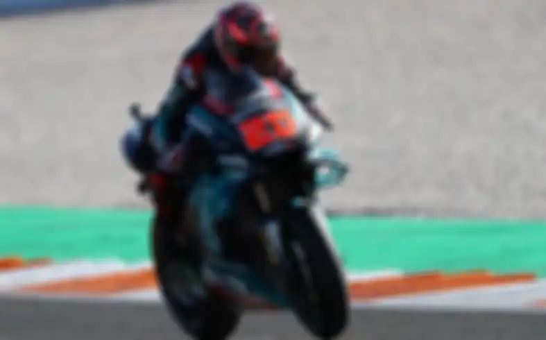 Fabio Quartararo menguji Yamaha YZR-M1 Petronas Yamaha SRT