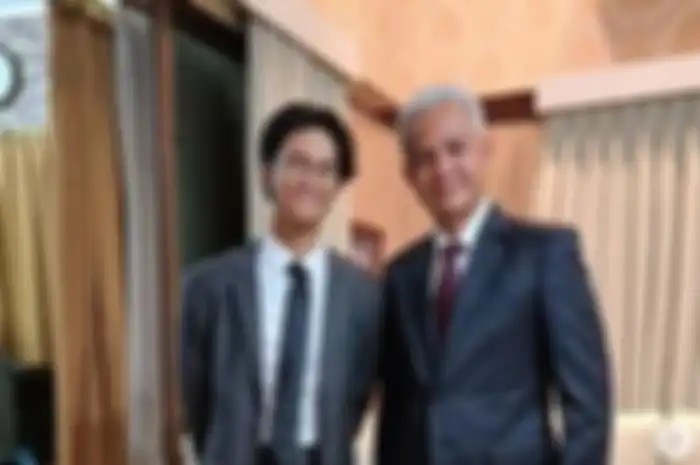 Paras anak Ganjar Pranowo ganteng maksimal