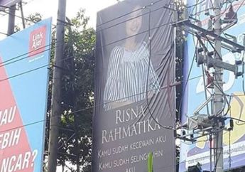 Sakit Hati Pacarnya Selingkuh, Pria Ini 'Balas Dendam' Pamerkan Foto dan Kelakuan sang Kekasih Lewat Baliho di Semarang