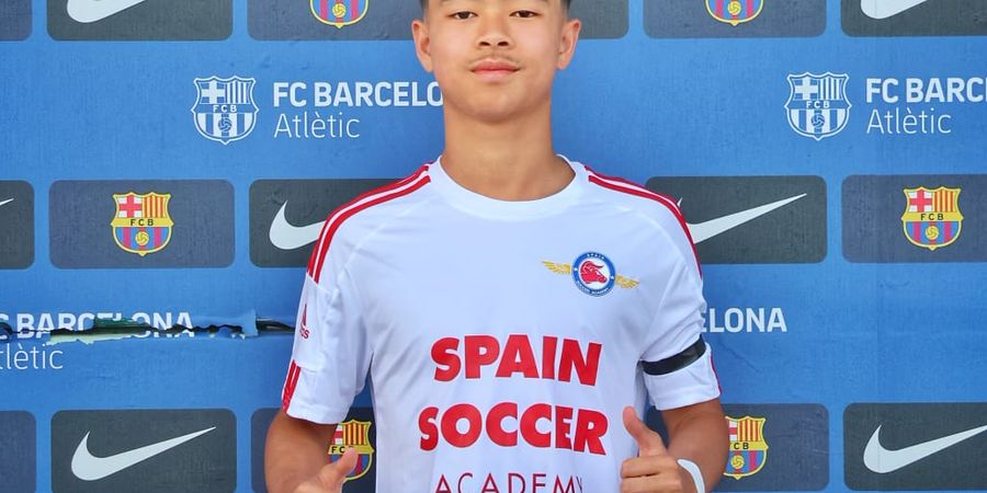 Jadi Pencetak Gol Semata Wayang Saat Lawan Barcelona La Masia U-16, Momor Siap Bela Timnas U-17 Indonesia