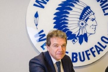 Logo KAA Gent di Liga Belgia. 
