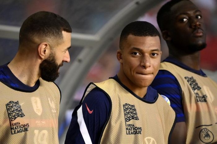 Kylian Mbappe menjadi pemain cadangan saat Prancis ditahan imbang Kroasia 1-1 dalam laga UEFA Nations League 2022-2023.