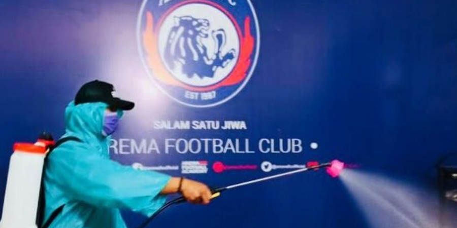 Arema FC Hentikan Program Latihan Daring Sementara Waktu karena Alasan Ini