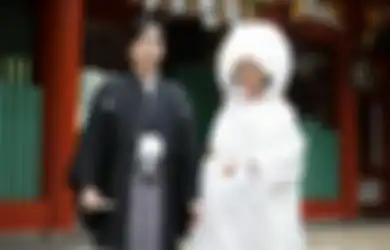 Tradisi Pernikahan Jepang, Kimono Putih dengan Tudung Putih, Sembunyikan ‘Tanduk Cemburu’ pada Ibu Mertua
