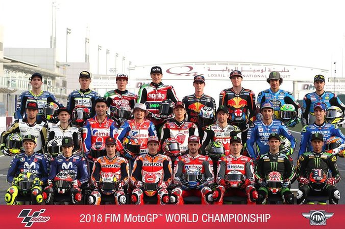 Line-up pembalap MotoGP 2018