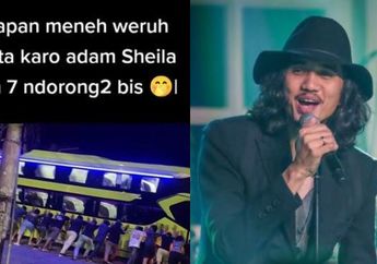 Statusnya Artis Beken, Duta Sheila On 7 Ikut Dorong Bus Rombongannya yang Terperosok, Aksi sang Vokalis Jadi Sorotan!
