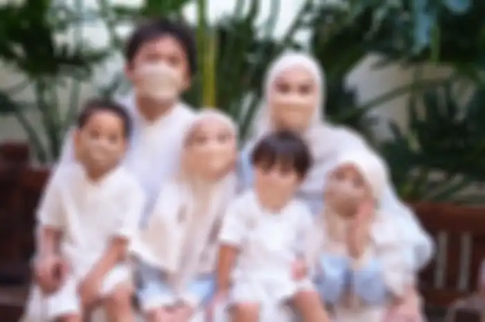 Zaskia Mecca dan keluarga lebaran di Jogja