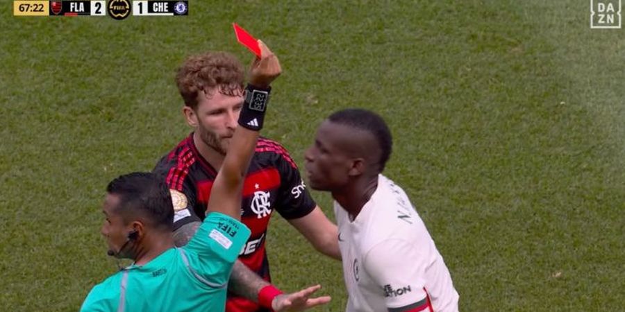 Piala Dunia Klub 2025 – Selalu Bawa Petaka karena Kartu Merahnya, Nicolas Jackson Disentil Bintang Chelsea