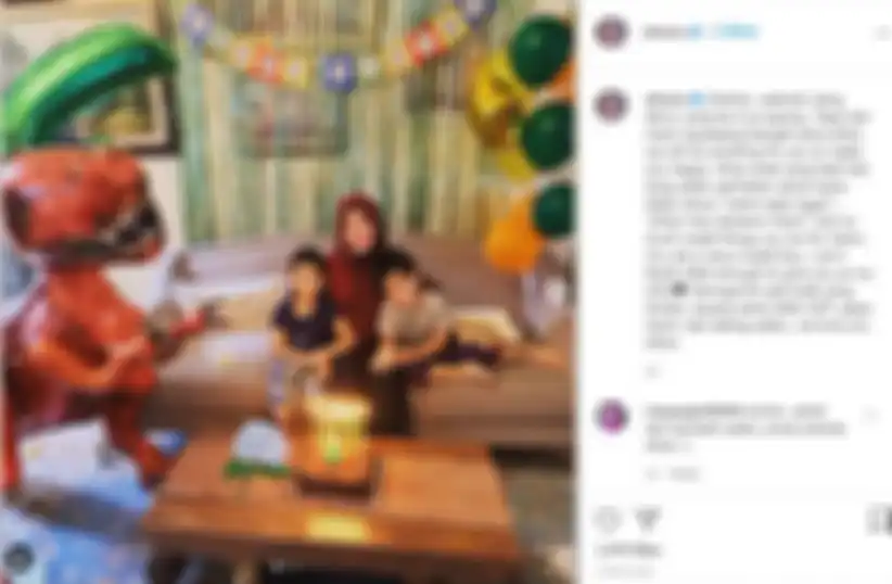 Unggahan Sherrin Tharia tentang anaknya